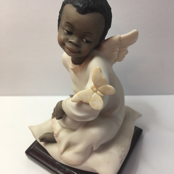 Giuseppe Armani Angel with butterfly Capodimonte - Picture 11 of 11